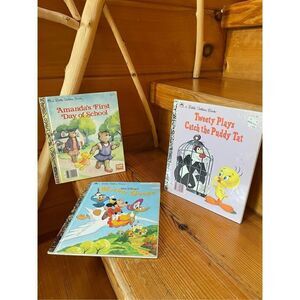 Little Golden Books x3